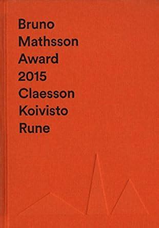 bruno mathsson award claesson koivisto PDF