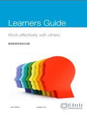 bsbwor203b work effectively with others answers Ebook Epub