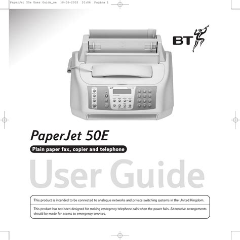 bt paperjet 50 manual Reader