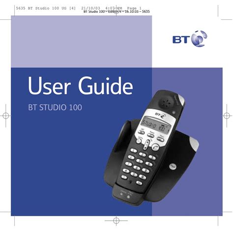bt studio telephone manual Reader