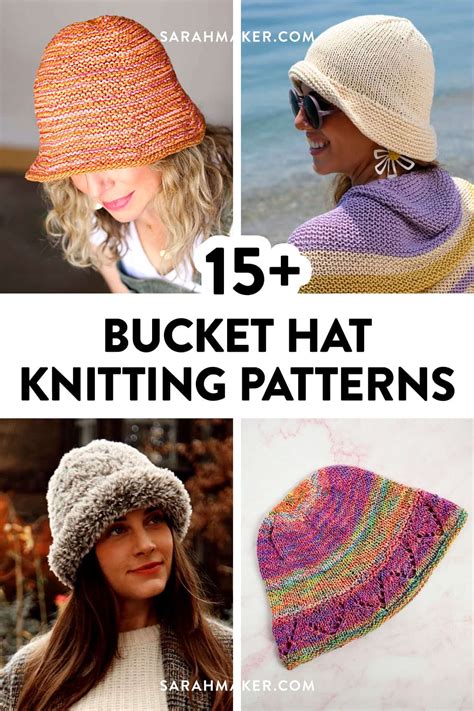 bucket hat knitted