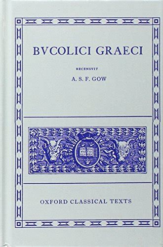 bucolici graeci oxford classical texts PDF