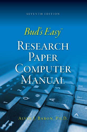 buds easy research paper computer manual PDF