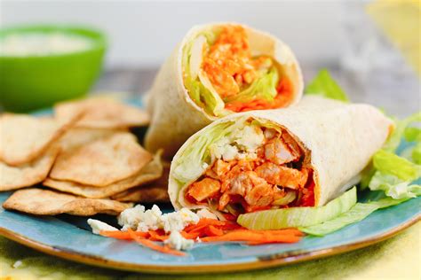 buffalo chicken wrap