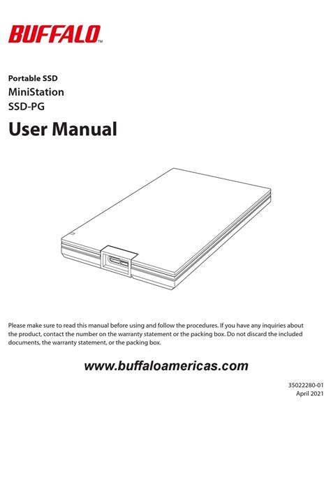 buffalo ministation user manual PDF