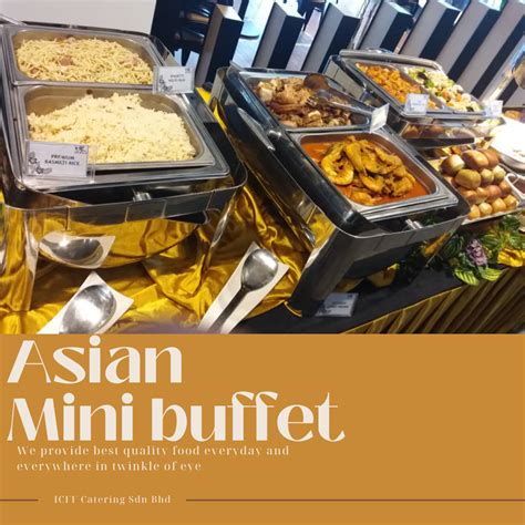 buffet catering for 20 pax with warmer