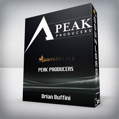 buffini peak producers Kindle Editon
