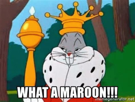 bugs bunny what a maroon