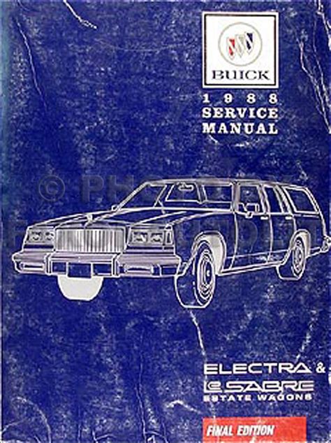 buick electra repair manual Kindle Editon