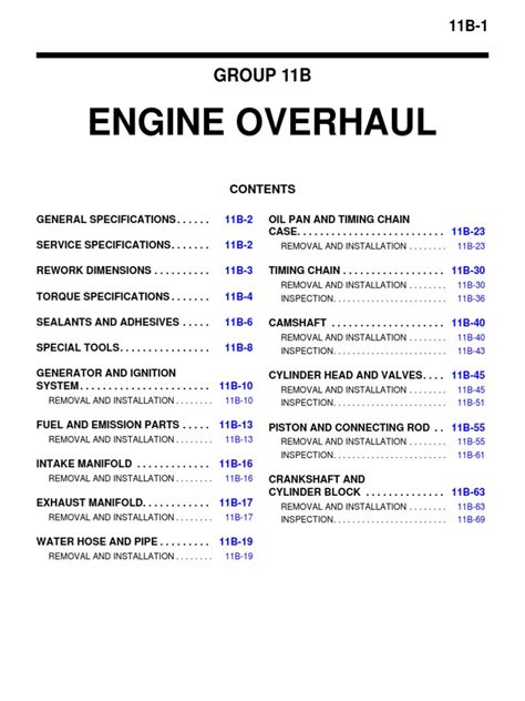 buick engine overhaul manual Kindle Editon