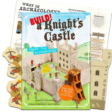 build a knights castle paper toy archaeology Doc