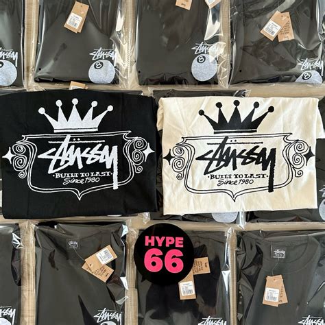 build to last stussy tshirt