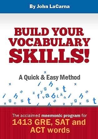 build your vocabulary skills a quick and easy method Epub