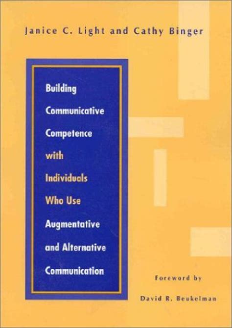 building communicative competence with individuals who use augmentative and alternative communicatio Epub