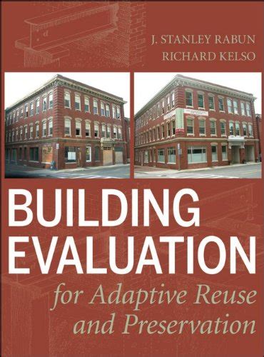 building evaluation for adaptive reuse and preservation Epub
