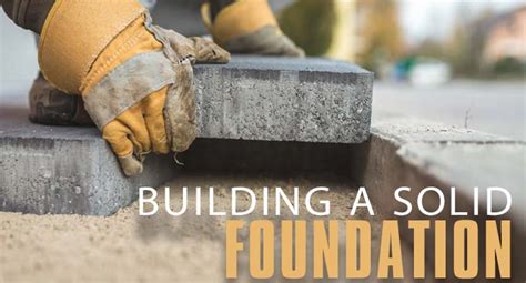 building on a solid foundation PDF