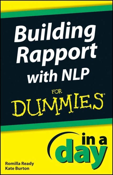 building rapport with nlp in a day for dummies Ebook Reader