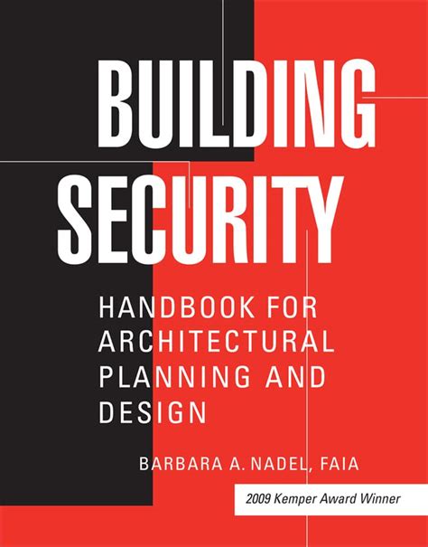 building security handbook for architectural planning and design Kindle Editon