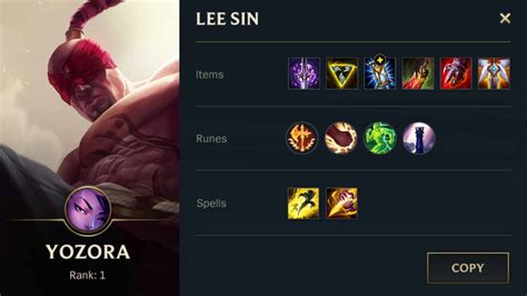 builds lee sin