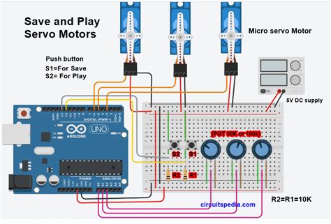 built in examples servo library