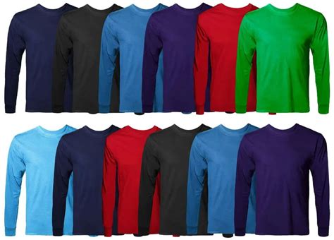 bulk long sleeve shirts