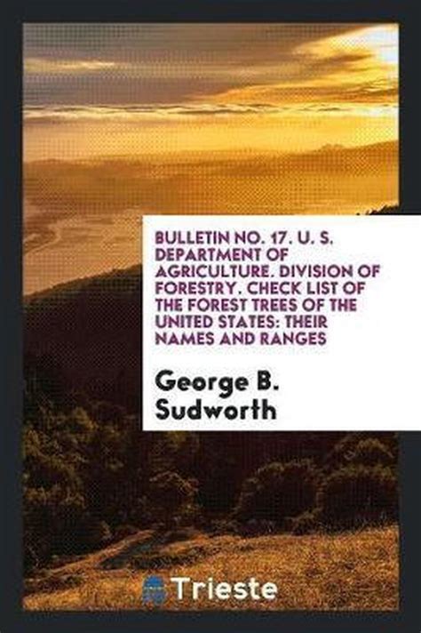 bulletin department agriculture forest united PDF