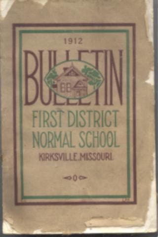 bulletin missouri normal school district Doc