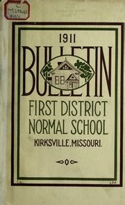 bulletin missouri normal school district PDF