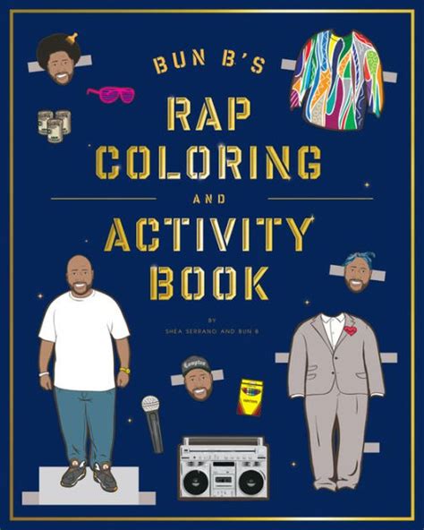 bun bs rapper coloring and activity book Kindle Editon