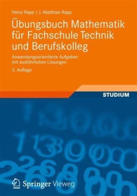 bungsbuch mathematik fachschule technik berufskolleg Reader