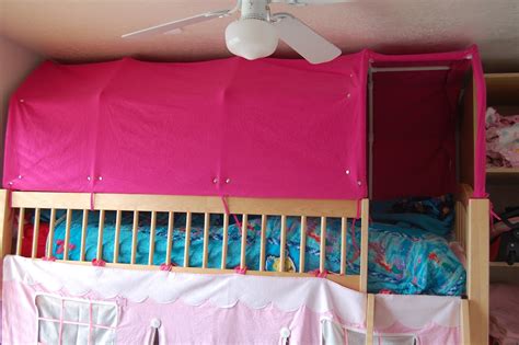 bunk bed tent for top bunk