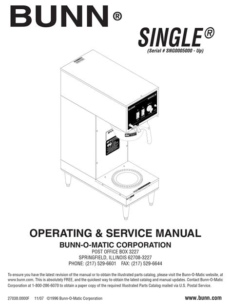 bunn cez aps mv coffee makers owners manual Epub