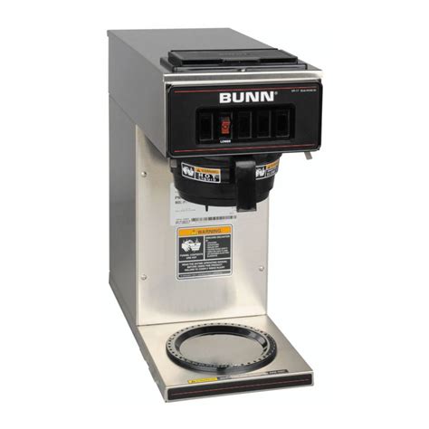 bunn vp17 coffee makers owners manual Doc