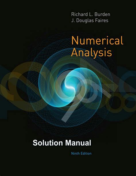 burden faires numerical analysis 9th edition student solutions Kindle Editon