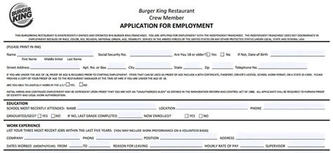 burger king application Epub