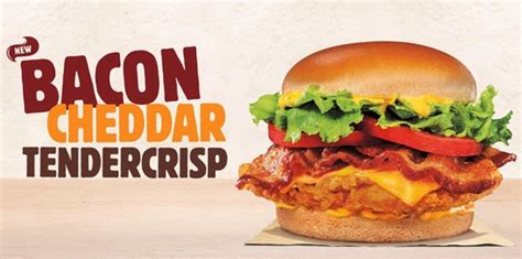burger king bacon cheddar tendercrisp Reader