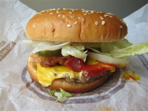 burger king bacon cheeseburger deluxe Doc