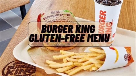 burger king gluten free Kindle Editon