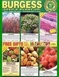Burgess Plants Catalog Request