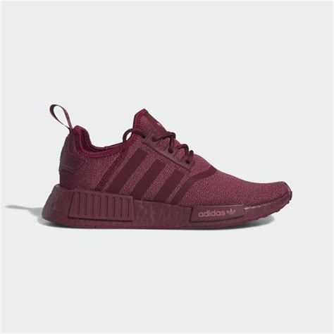 burgundy adidas shoes