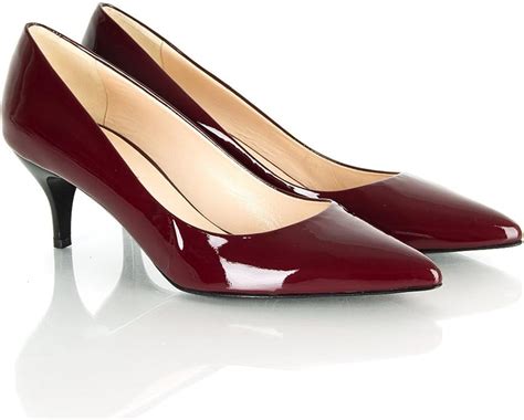 burgundy ladies shoes