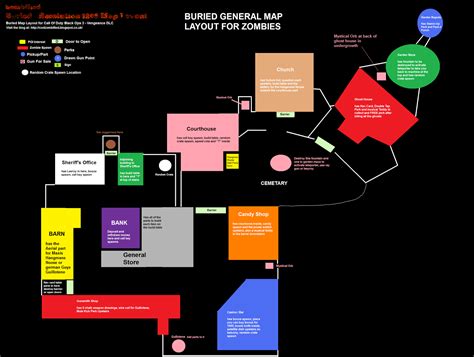 Buried Zombies Map Walkthrough