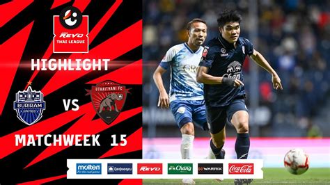 buriram utd vs uthai thani