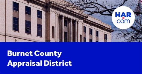 burnet county tax appraisal district