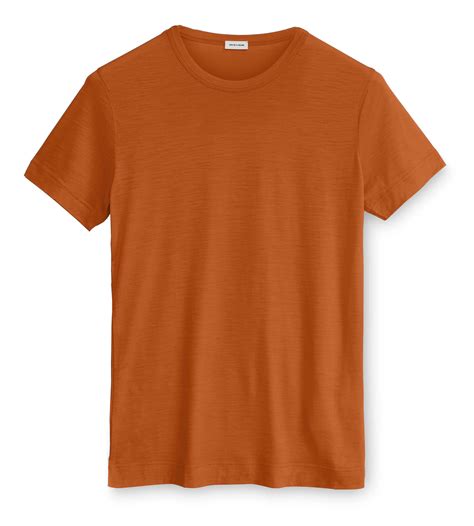 burnt orange t shirt