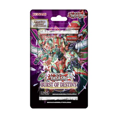 burst of destiny card list