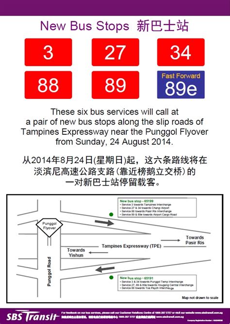 bus 34 from tampines to punggol