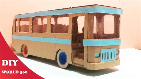 bus cardboard model plans Reader