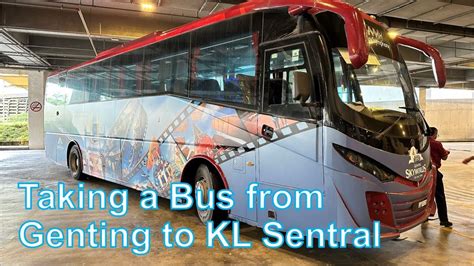 bus from kl to genting highlands