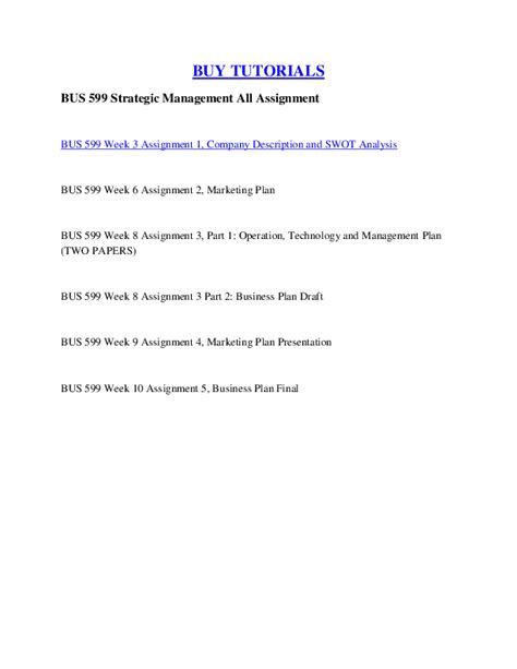 bus-599-strategic-management-comprehensive-exam Ebook PDF
